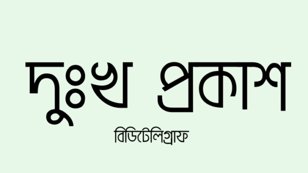 দুঃখ প্রকাশ