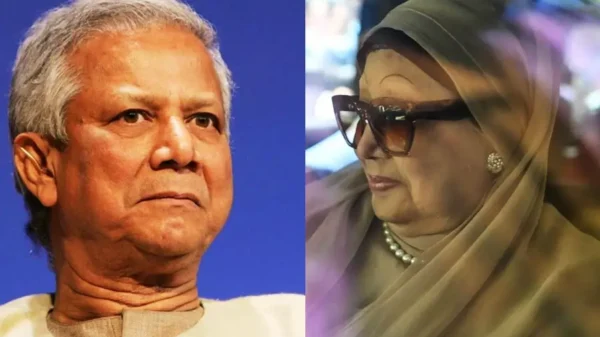 Khaleda Zia and Yunus