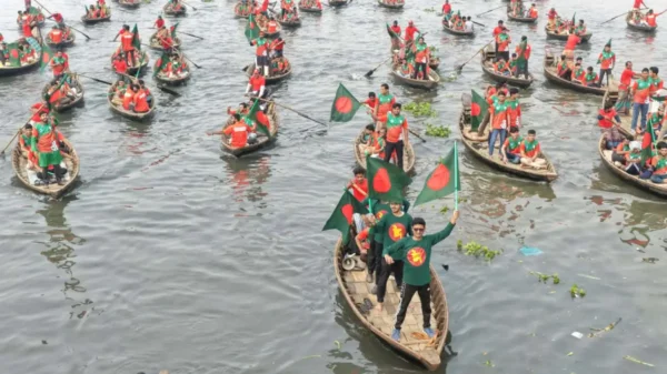 Jnu Shibir Boat Ride Bijoy Divash