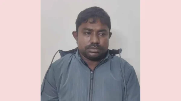 বিস্ফোরক মামলার পলাতক আসামি খোকন কান্তি নাথ আটক