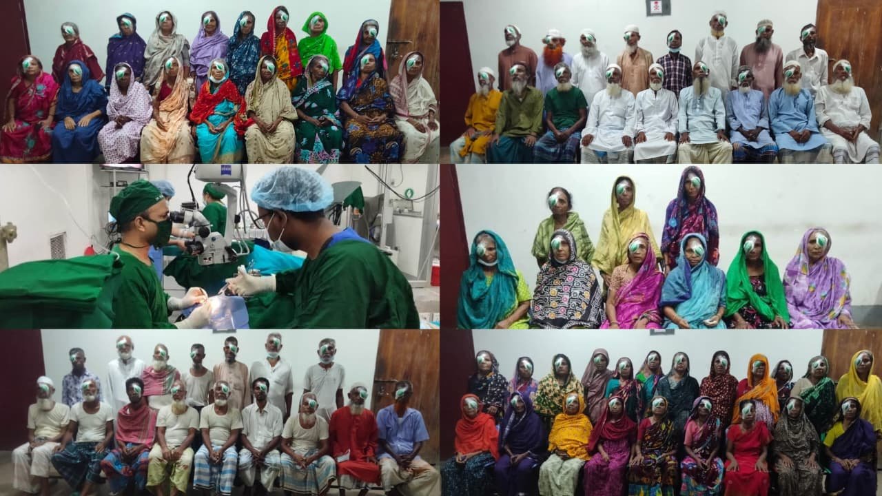 BNP leader Kaiser Kamal brings vision back to hundreds of poor patients BNP leader Kaiser Kamal brings vision back to hundreds of poor patients