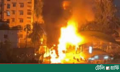Massive fire breaks out at petrol pump in capital, major damage feared