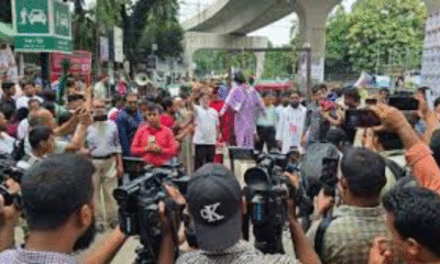 Symbolic Hanging of Sheikh Hasina Staged in Dhaka
