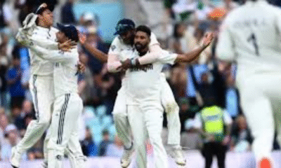 Siraj's Spell Secures Thrilling Win as India Beat England by 6 Runs at The Oval