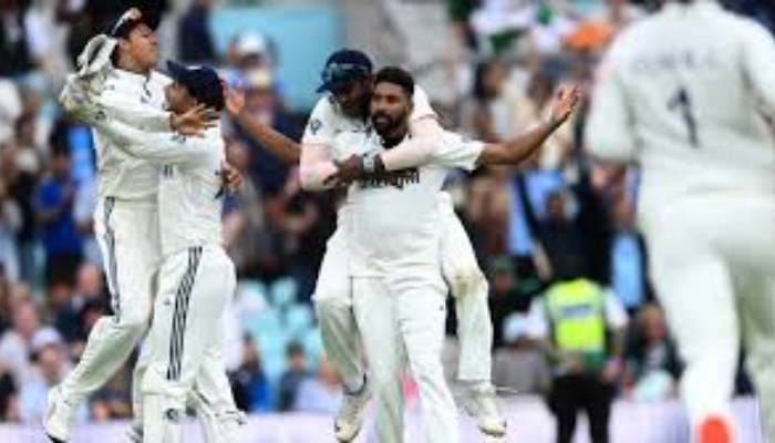 Siraj's Spell Secures Thrilling Win as India Beat England by 6 Runs at The Oval Siraj's Spell Secures Thrilling Win as India Beat England by 6 Runs at The Oval