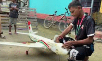 Rajbari Teen Builds and Flies Homemade Plane in Just Four Days