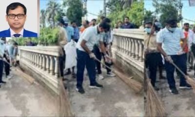 Sylhet DC joins Keane Bridge cleanup, urges citizens to start with themselves