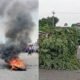 Road blockade in Bhanga over constituency shift paralyzes 21 districts