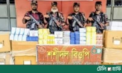 BGB Seizes Tk 5.2 Million Worth of Indian Medicines at Cumilla Border