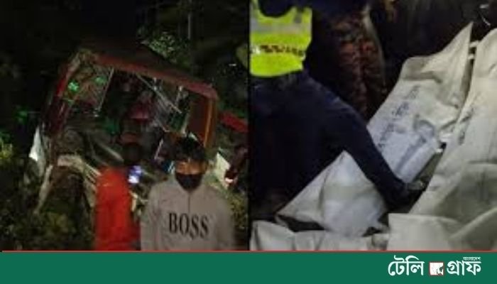 Four Killed as Bus Crashes into Stationary Truck in Sitakunda