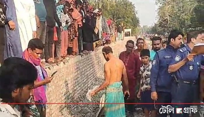 Unidentified Man Killed After Being Run Over by Train at Navaran Station in Jessore.